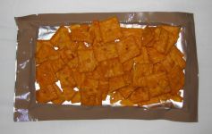 Baked Snack Crackers (Hot & Spicy Flavor): Cheez-Its front