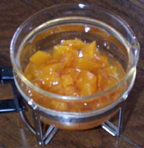 1999 MRE # 18 - Turkey Breast w/Gravy & Potatoes - side dish of diced peaches 