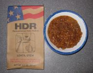 HDR Entree, Lentil Stew