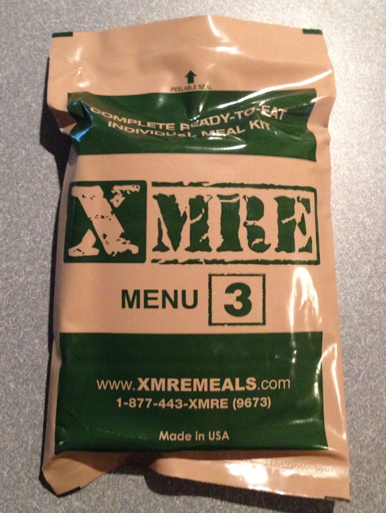 Civilian MRE Comparison MRE Info