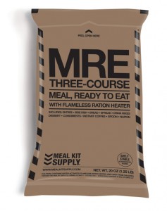 Meal Kit Supply 3-Course MRE (Meal Ready to Eat)