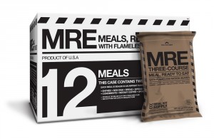 Meal Kit Supply 12-pack of 3-course MRE Case