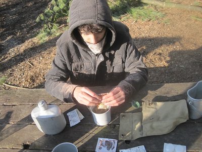 eating the last bits