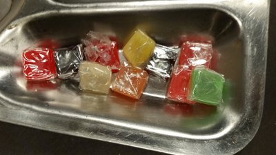 Perfectly preserved Charms candy kept all flavor and texture integrity.