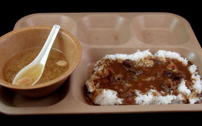 Soup, Rice, and Curry - Plated