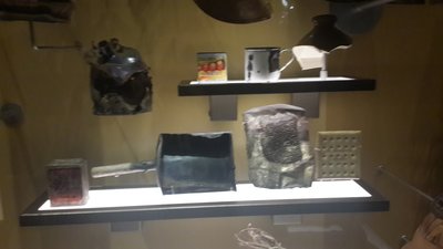 20160723_114420.jpg (240.21 KiB) Viewed 12625 times The only actual rations on display. A piece of hard tack and a tin of apricot jam.