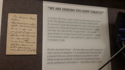 20160723_114509.jpg (250.22 KiB) Viewed 12625 times A nice story from the Gallipoli campaign