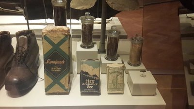 20160723_120153.jpg (310.12 KiB) Viewed 12604 times An interesting display of German Erzatz products, including boots, coffee, tea and tobacco.