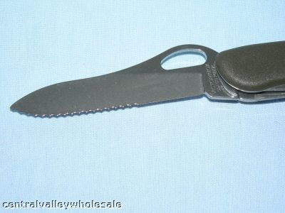 But the only drawback is the serrated blade....not good! IMHO