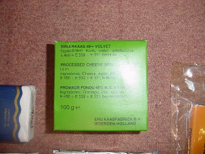 Dutch ration 1978 - cheese1.JPG
