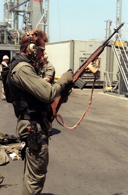 a SEAL operatror  with a modified M14.jpg