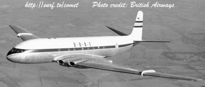BOAC De Havilland Comet, 1952