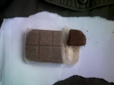 wrapped D-ration bar