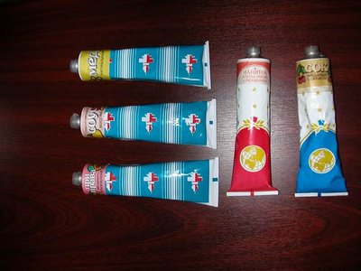 Russian tube space food-juices and jellies.jpg