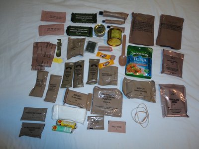 DSC00618.JPG (535.18 KiB) Viewed 7983 times That's a lot of food. like I said last time if you are not climbing hills or running around in a combat zone you will not be underfed.