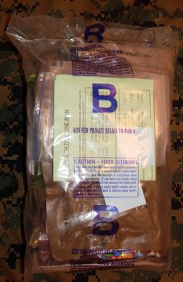 DSCN1856.JPG (442.84 KiB) Viewed 10735 times Australian Patrol Ration One Man Menu B, 2009