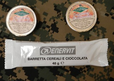 2 Apricot Jams and a Chocolate Cereal Bar