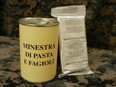 I ended up skipping the crackers for this part since it was a pasta dish