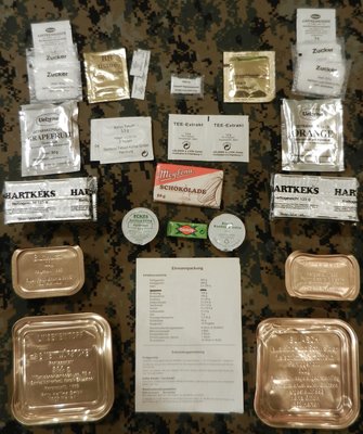 Contents, no margarine