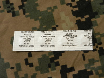 Water Purification tabs