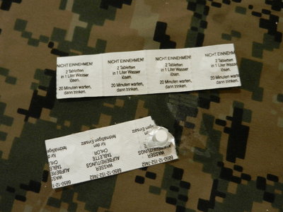 These had a nice warning on the instruction sheet, so i wont be testing them but they look similar to other tabs