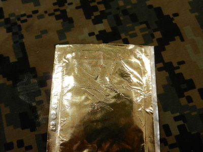 It looks funny on the back like it leaked