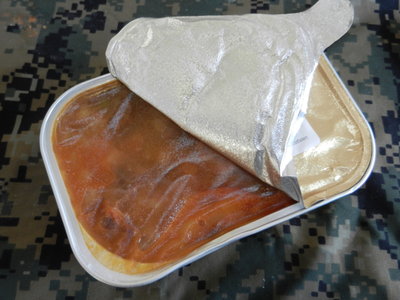 The metal split away from the plastic, i could smell the meal once that happened, but it didn't leak.