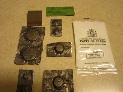 Matches, Gum, Vitamin Tablet, Energetic Tablets, Napkins, Hand Disinfectant, Hydrating Tablets, Purification Tablets