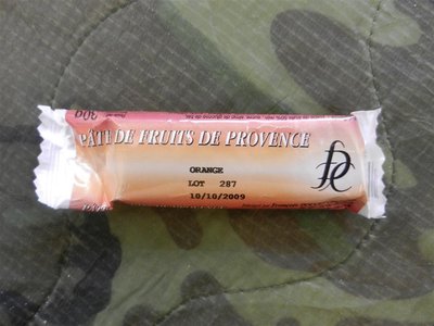 It feels like a jelly candy through the wrapper