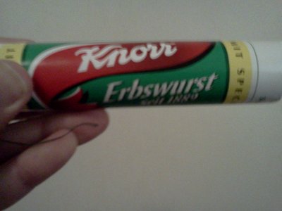 I opened the yellow one which is smoked bacon flavor.