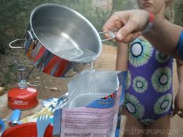 Add hot water, seal it , wait 5 minutes and simply open seal and eat. ;-)