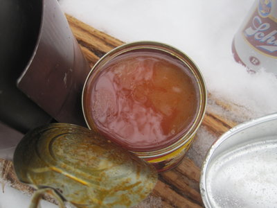 fresh in the can right out of the pot