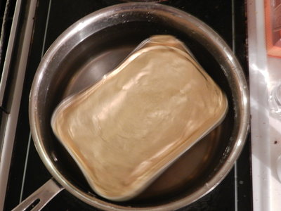 Going to Boil the Entree in the pouch.