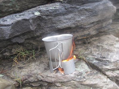 Brewing Coffee in the G.I. Cup