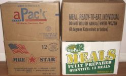 Ameriqual, EverSafe, MREStar and Sure-Pak MRE Cases