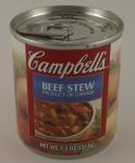 Campell's beef stew front