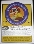 Chainsaw Charlie's Chicken & Dumplings, super meal