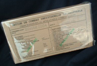 RCIR - Ration de combat individuelle réchauffable