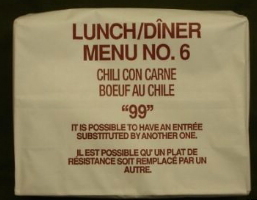 Canadian IMP Lunch Menu 6 Chili Con Carne