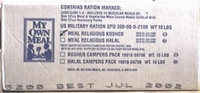 MRE Kosher Case