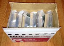 Open Meal Kit Supply 6-pack of 2-course MRE Case