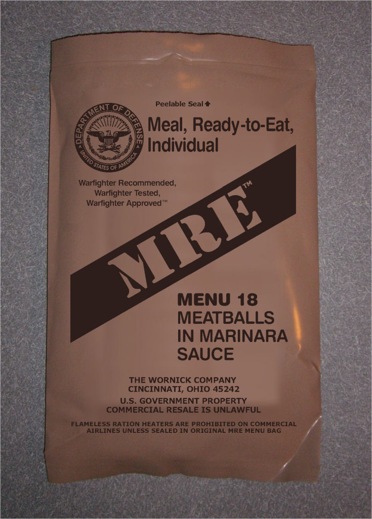 MRE Bag Design | MRE Info