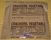 MRE Veggie crackers date: 0265