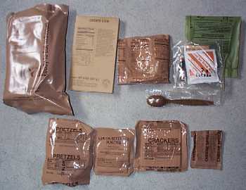 1999 MRE Menu #21 - Chicken Stew, bag and contents