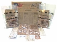MRE Star packages and contents
