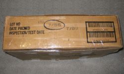 1986 MRE #12 - Ground Beef with Spiced Sauce MRE Case
