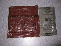1986 MRE #12 - Crackers and Peanut Butter