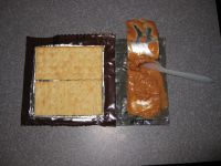 1986 MRE #12 - Crackers and Peanut Butter