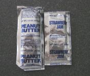 HDR Peanut Butter and Strawberry Jam