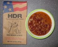 HDR Entree, Red Beans & Rice